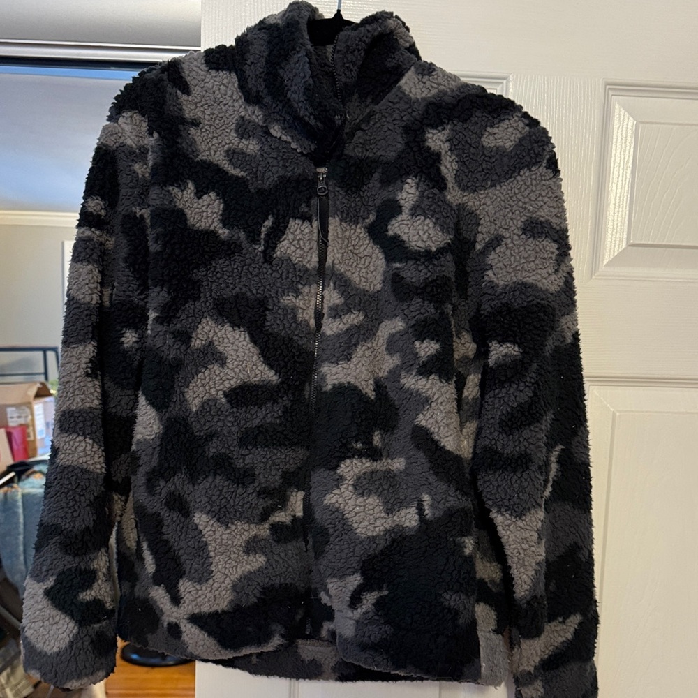 Camouflage Sherpa Jacket